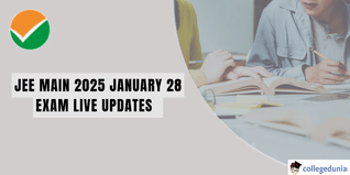 JEE Main 2025 January 28 Live Updates: Shift 2 Ends, Paper Analysis, Question Paper with Answer Key, Marks vs Percentile